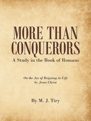 cover image of More Than Conquerors